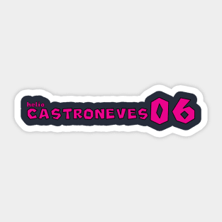 Helio Castroneves '23 Sticker